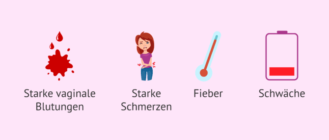 Imagen: Wie erkennt man einen drohenden Abort?