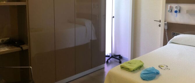 Imagen: Wiederherstellungsbox in Next Fertility Murcia