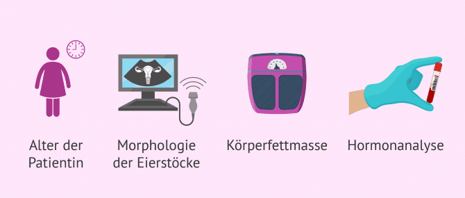 Imagen: Merkmale bei Patientinnen bei kontrollierter Follikelstimulation