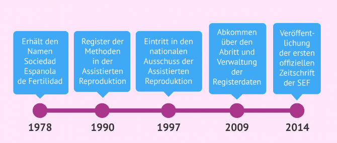 Imagen: Timeline Geschichte der SEF