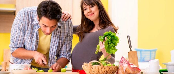 Imagen: Gesunde Lebensweise in der Schwangerschaft