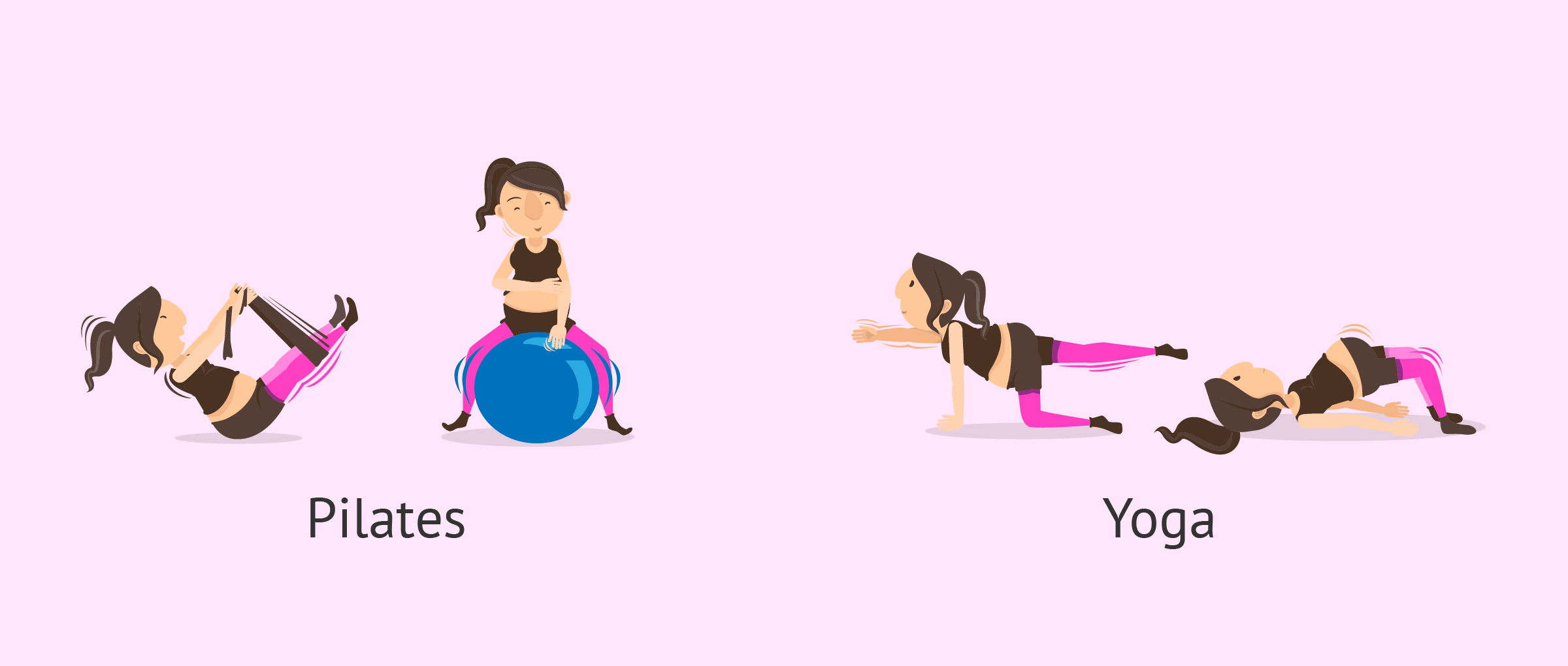 Pilates und Yoga in der Schwangerschaft
