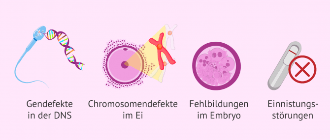 Imagen: Mögliche Ursachen bei ideopathischer Sterilität