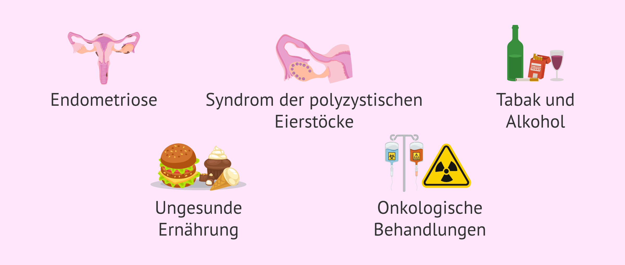 Imagen: Ursachen für eine schlechte Eizellqualität