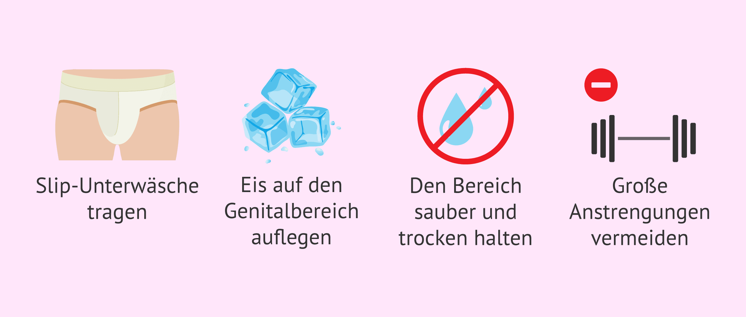 Imagen: Was ist nach einer Hodenbiopsie zu tun?