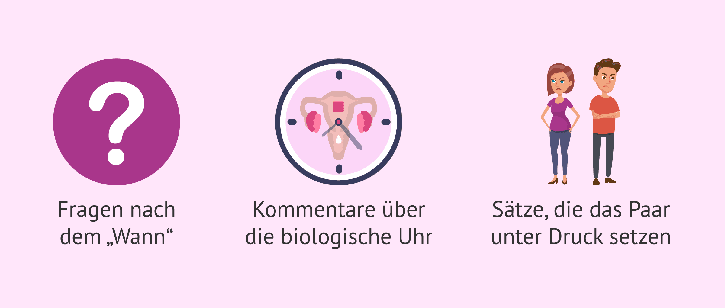 Imagen: Kommentare, die man über Fruchtbarkeit vermeiden sollte