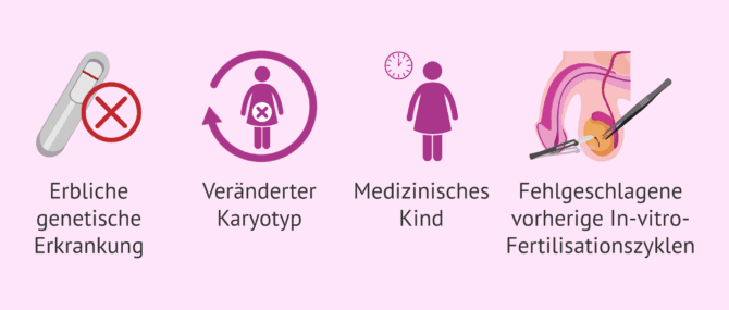 Imagen: Weitere Indikationen für die Durchführung der PID bei Embryonen