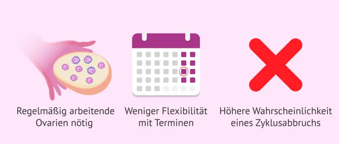 Imagen: Nachteile eines Transfers im Naturzyklus