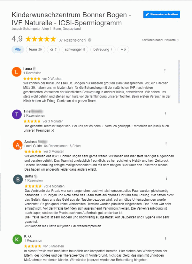 Imagen: Kinderwunschzentrum Bonner Bogen: Bewertungen