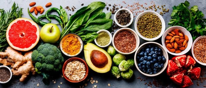 Imagen: Lebensmittel, die reich an Antioxidantien sind