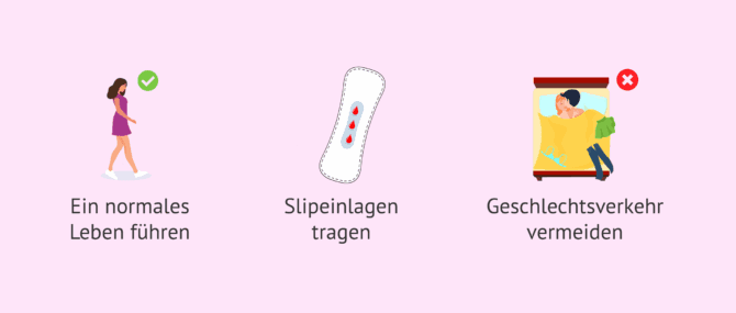 Imagen: Besondere Pflege nach dem endometrialen Scratching