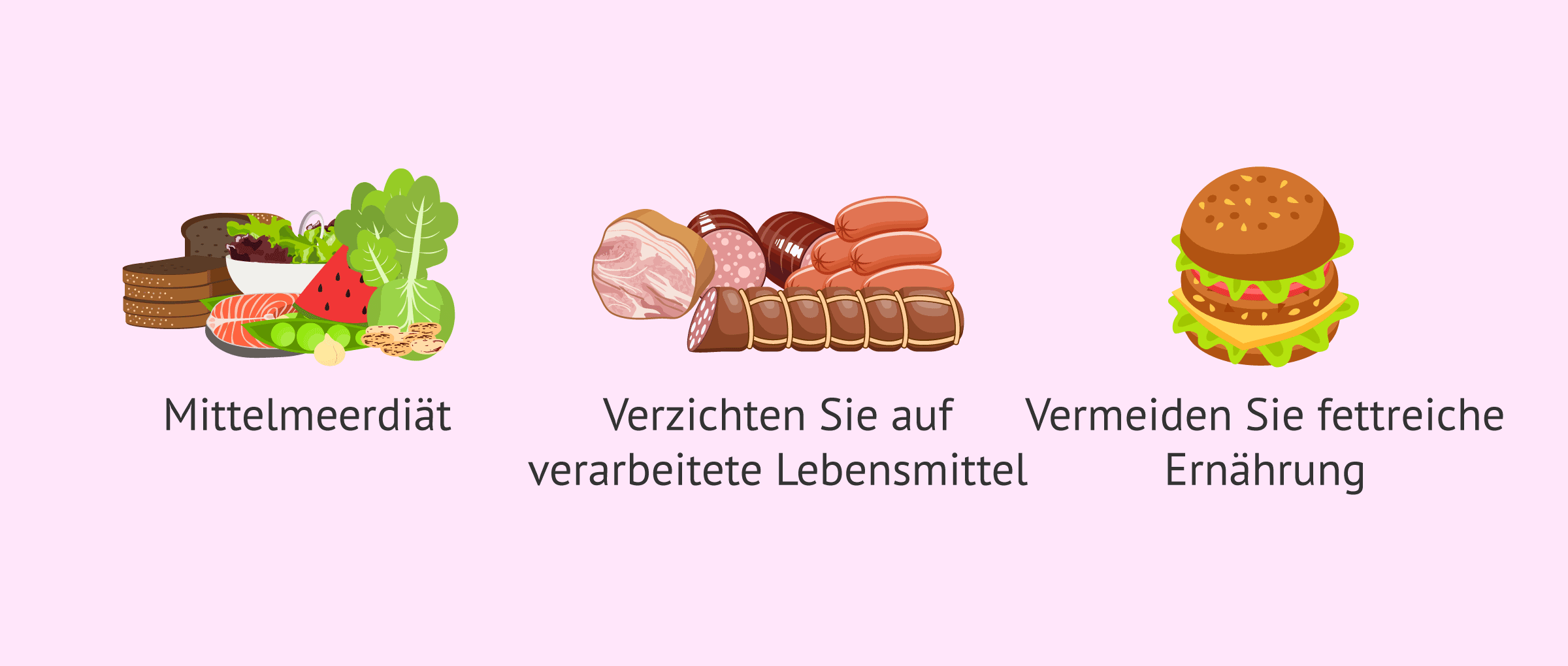 Imagen: Ernährungsempfehlungen vor einer Fruchtbarkeitsbehandlung